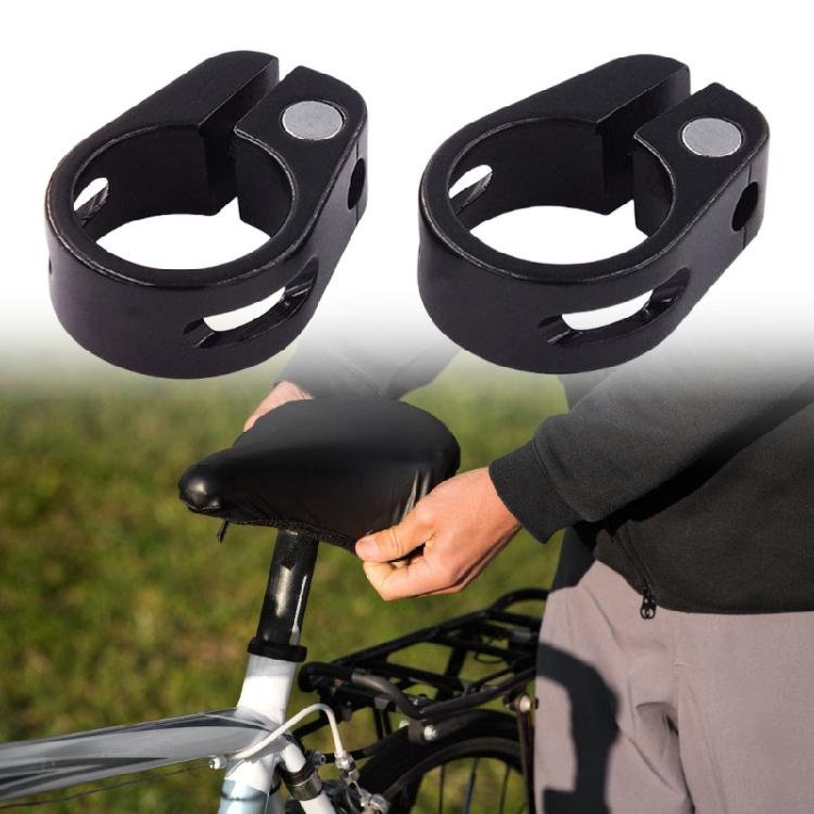 2pcs Bike Seats Clamp Cycling Seatpost Clamp Seats Clamp Quick Bike Seats Clamp for Various Cycling Conditions