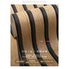 3D Vintage Style Faux Wood Panel Vinyl Wallpaper Roll Retro Brown PVC Cafe Bar Background Decor Vertical Stripe Wall Paper