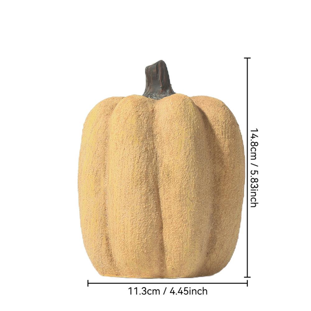 

Ceramic Handicrafts Simulated Pumpkin Ornaments Cartoon Pumpkins Halloween Vegetables Decorative Accessories Home Decoration