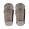 iplusmile 9mm Umbrella Tip Caps for Long Handles and Metal Replacement Umbrella Umbrella Tip Walking Umbrella Repair Silver 2-Piece Poles, Tops, Caps,