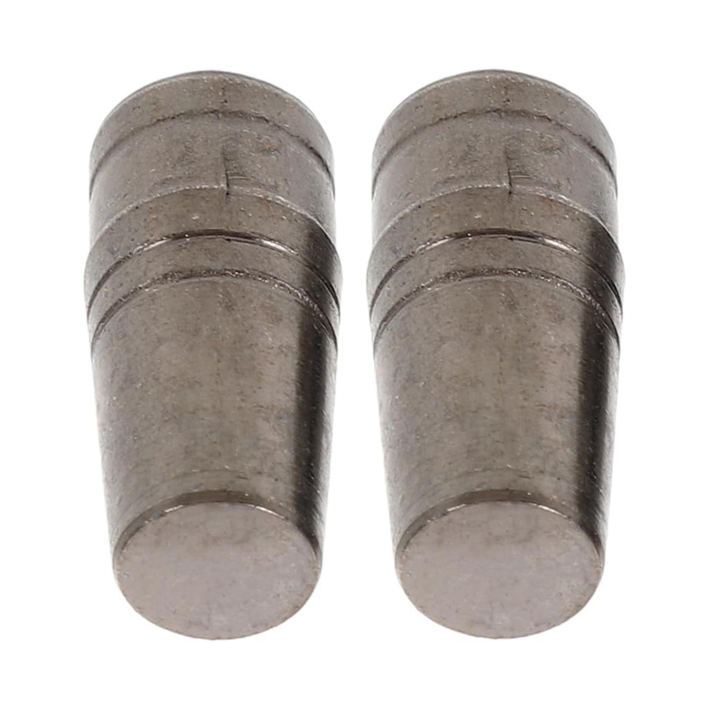 iplusmile 9mm Umbrella Tip Caps for Long Handles and Metal Replacement Umbrella Umbrella Tip Walking Umbrella Repair Silver 2-Piece Poles, Tops, Caps,
