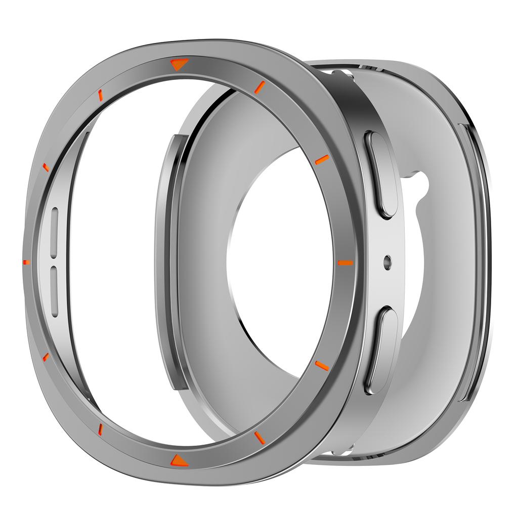 Pour Samsung Galaxy Watch 8 40mm 44mm Accessoires Protection d'écran rigide antichoc Coque bumper pour Galaxy Watch 8 Housse en PC Métal