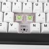 Russian Mechanical Gaming Keyboard Hot Swappable Mini Office Keyboard 4000mAh Wireless Mechanical Keyboard for Windows Laptop PC
