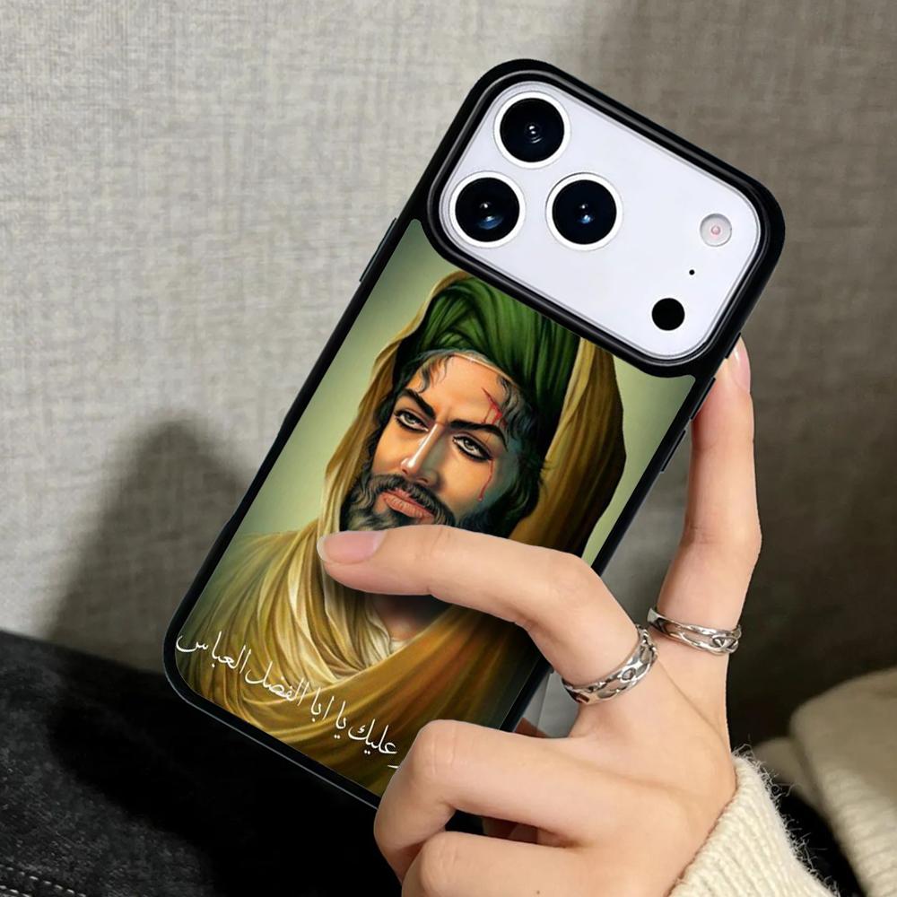 Capa Case for iPhone 17 Air 16 Pro Max 15 Plus 11 13 Mini 14 12 Back Phone Cover Imam Hussain Shia Ali