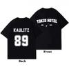Rockband Tokio Hotel Kaulitz Print T-Shirt Baumwolle T-Shirt Trend Kurzarm T-Shirt Männer Frauen Hip Hop Streetwear T-Shirt Kleidung