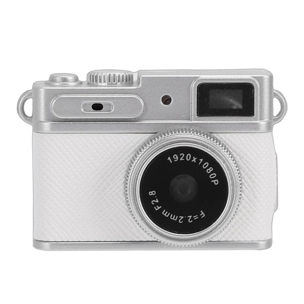 Keychain Digital Camera 1080P FHD Tiny Video Camera 0.96in Screen Vintage Portable Video Recorder