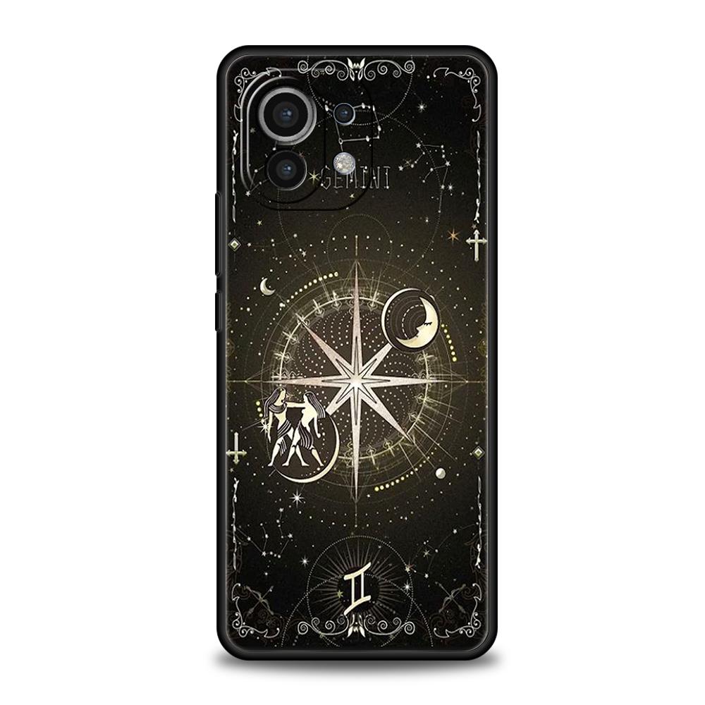 Constellation Phone Case Cover for Xiaomi Mi 15 14 13 12 11 Ultra 14T 13T 12T 11T 10T Pro Lite 5G Shockproof Silicone Capas Bags