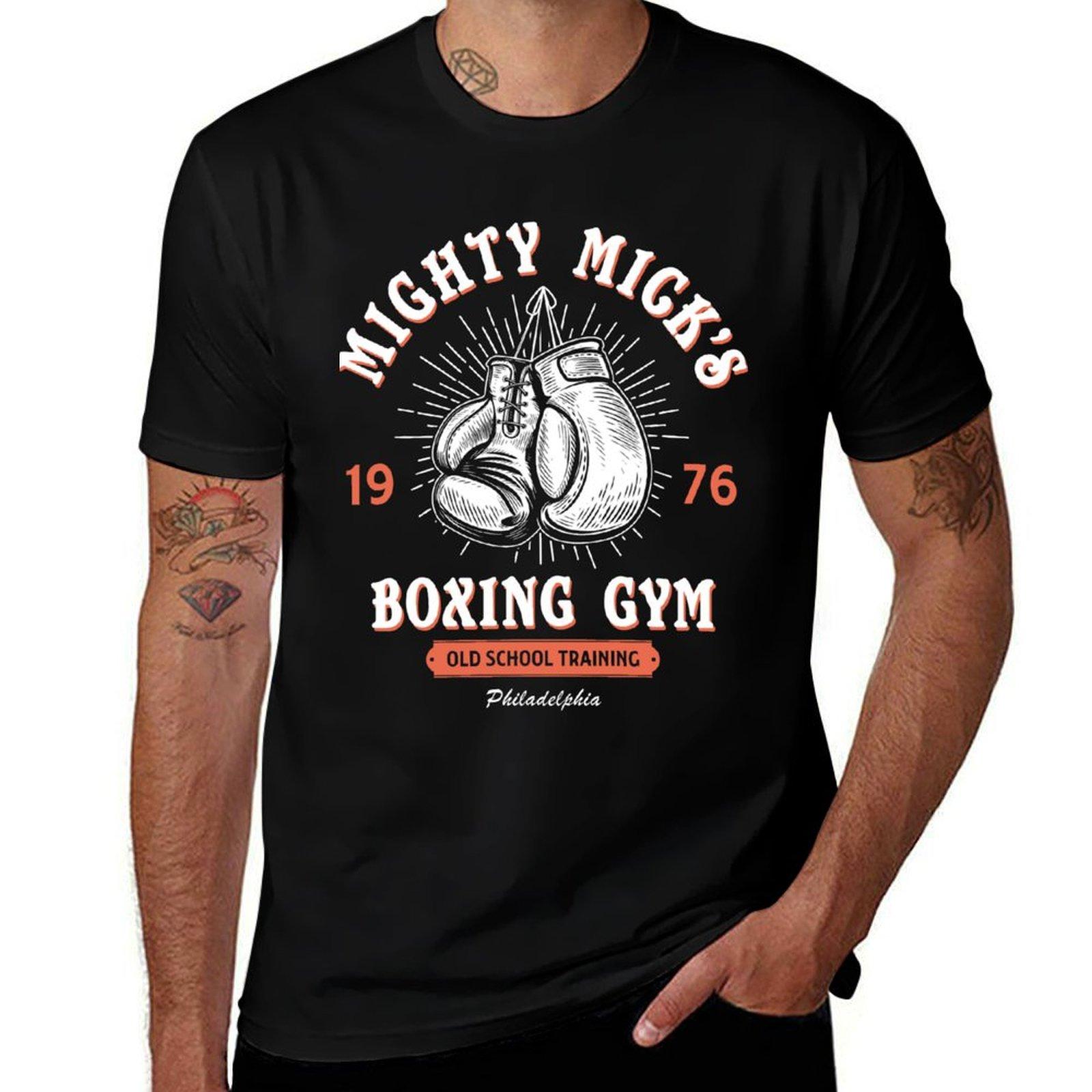 

Футболка Mighty Micks Boxing Gym оверсайз аниме винтажные футболки эстетичная одежда футболки для мужчин хлопок 4XL