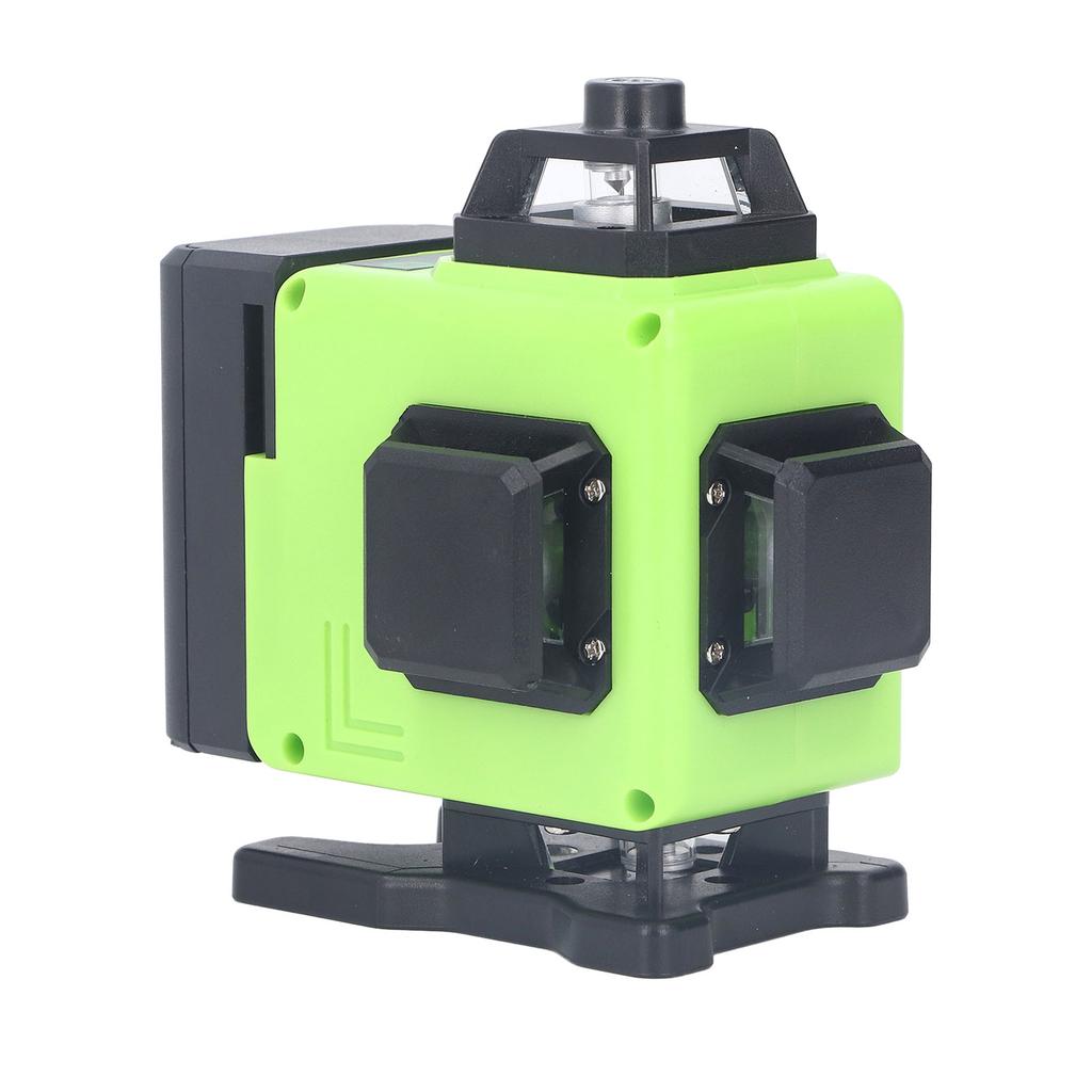16 Line Cross Laser Leveler Self Leveling Horizontal Vertical Green Light Level 3x360 Degree