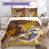 3pcs Custom Name Game Zenless Zone Zero Trigger Bedding Set Duvet Cover Closure Includes 1 Duvet Cover & 2 Pillowcases for All Seasons Bedroom Decor