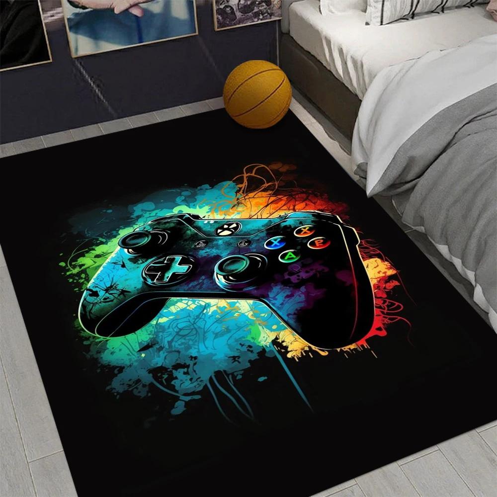 

1pc Game Controller Pattern DoorMat , Non-slip Floor Mat , Suitable for Living Room , Bedroom , Bathroom , Holiday Home Decoration 40cm x 60cm