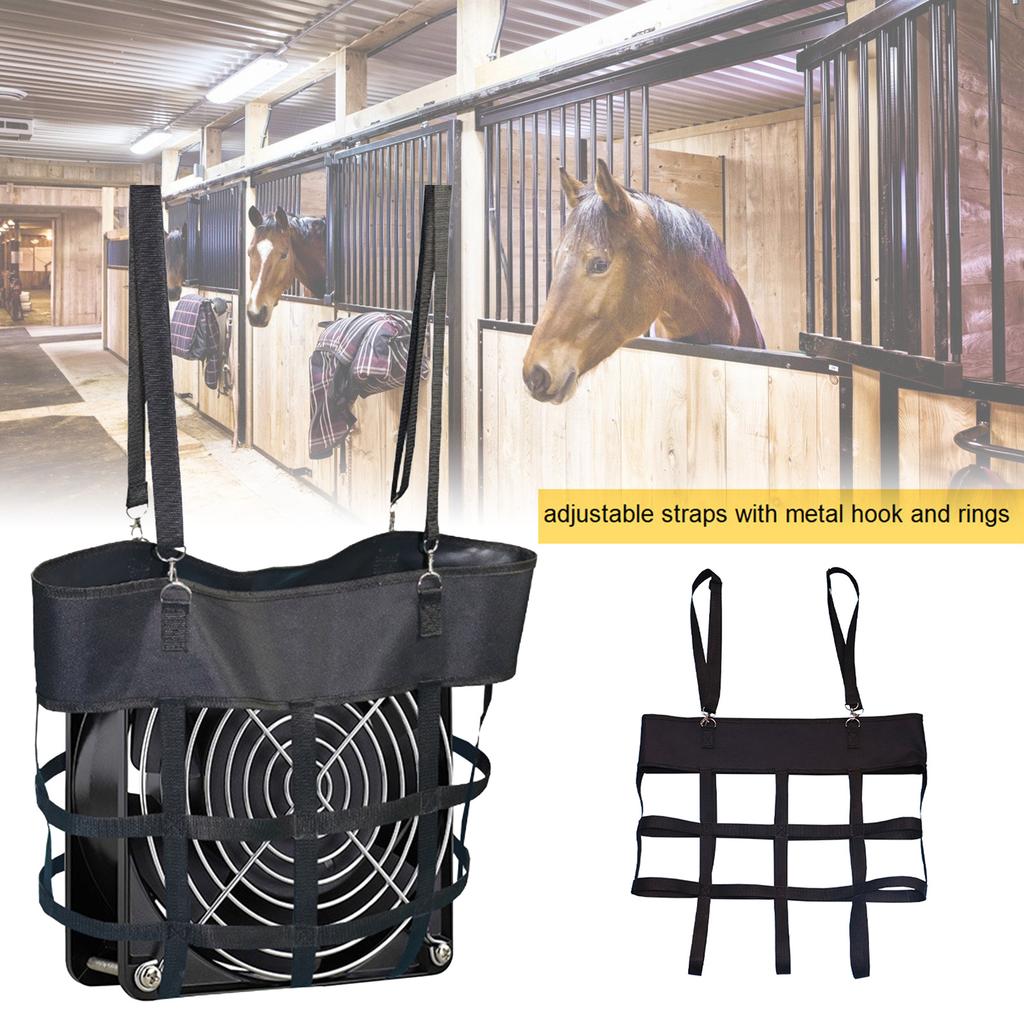 Adjustable Equine Fan Bag Box Fan Holder Horse Stall Fan Bag Hanging Horse Fan Holder for Horse Stall Easy To Use