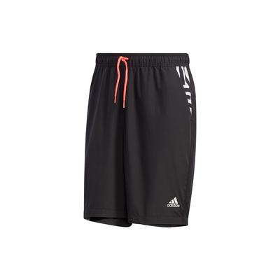 Shorts Casuais Esportivos com Cordão Respiráveis Masculinos Parte Inferior Preto GD4971