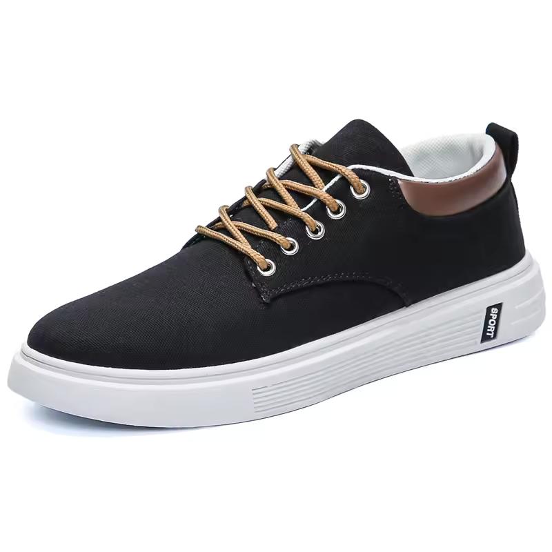 Spring Autumn Breathable Men's Canvas Shoes Student Casual Sports Shoes Youth Board Shoes