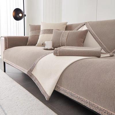 Luxury Chenille Non-slip Sofa Cushion Cover for All Seasons