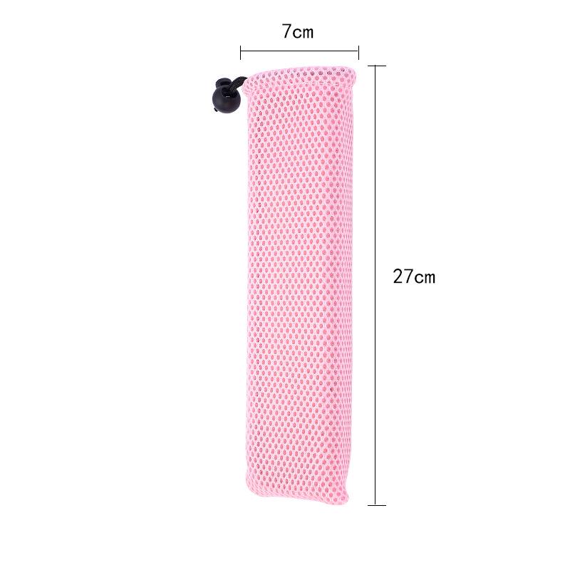 Portable Travel Cutlery Bag - Drawstring Cloth Sleeve for Chopsticks, Knife, Fork & Spoon