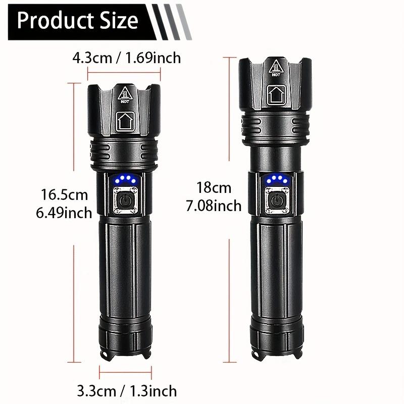 Ultra Powerful XHP360 Rechargeable Flashlight New High Power Led Torch Lamp,Super Bright Lantern