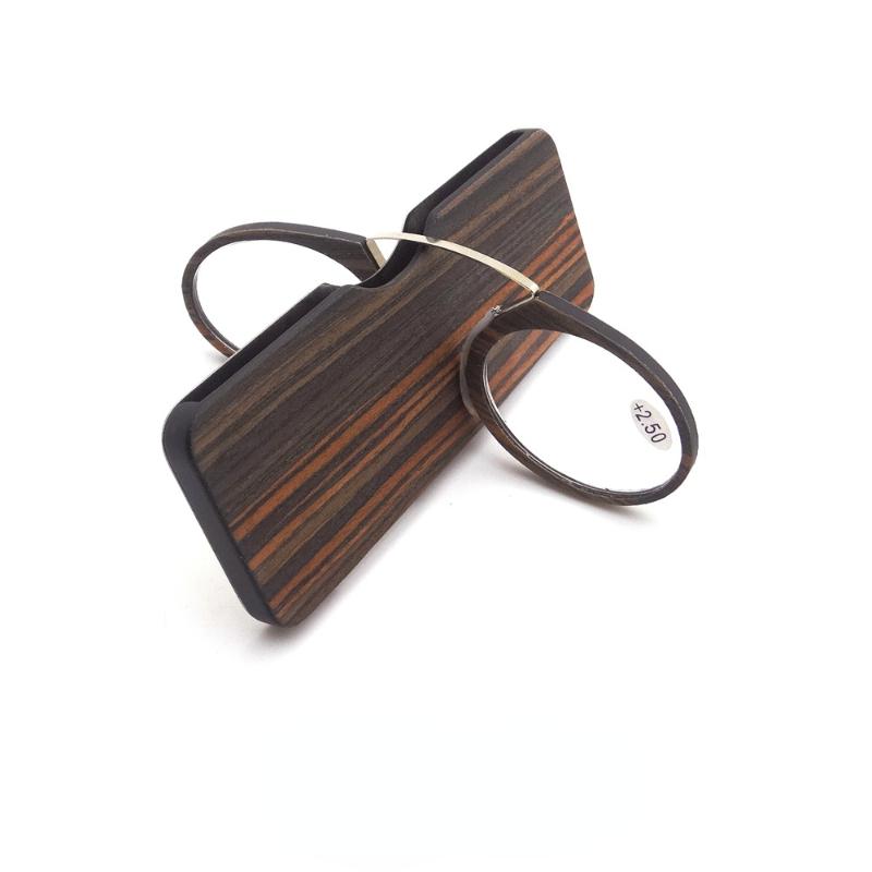 

Безрамочные увеличительные очки-клипсы для носа для пресбиопии, унисекс, портативные, безободковые очки для чтения, сверхлегкие, с футляром +1.0 до +3.5 3.5