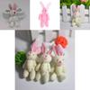 Adorable 7.5cm Mini Rabbit Bunny Plush Toy Doll Perfect For Wedding Souvenirs And Gifts