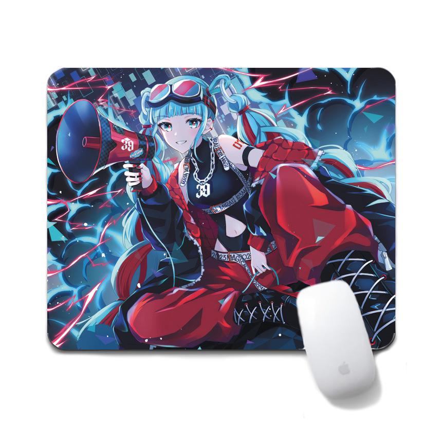 Hatsune Miku Non-Slip Mouse Pad, 20x24cm