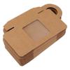 25PCS Kraft Paper Gift Box Hanging Hook Bottle Hanger Box Foldable Favor Box  Party Favor
