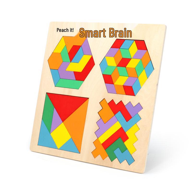 

Крупногабаритные строительные блоки-пазлы: Развивающая игрушка для взаимодействия родителей и детей и развития интеллекта