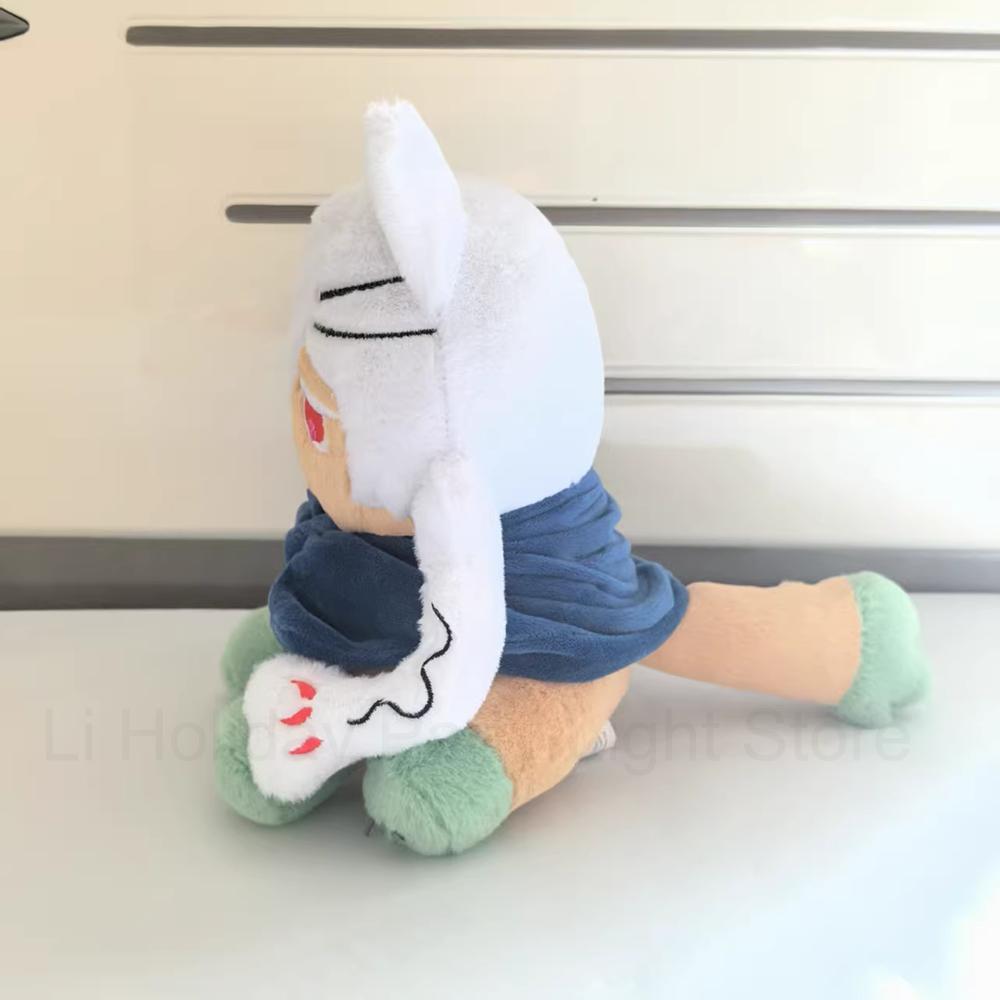 Cute Cookie Run White Lily Cat Plush Toy Soft Stuffed Kingdom Animal Cute Cartoon Doll Gift Fans Home Birthday Doll Decoration