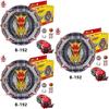 Beyblade Burst B-192 Great God Alloy Beyblade Box With Left And Right Double Cables Brand New