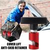 Zipelo Lift Support Clamp, Hood Strut Fixing Clamps with Brass Core, Shock Prop Strut Stopper Retainer for Car Hood, Spark Plug Gap Gauge Tool,