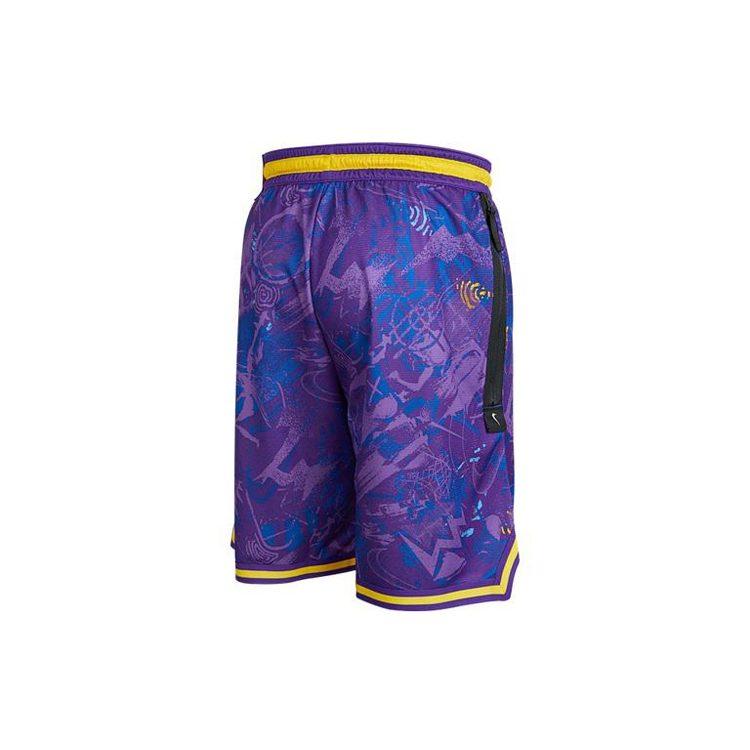 Nike Pantaloncini Casual da Uomo Viola Moderato DJ4036-504