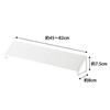 Yamazaki Exhaust Vent Cover Plate, White, 2405