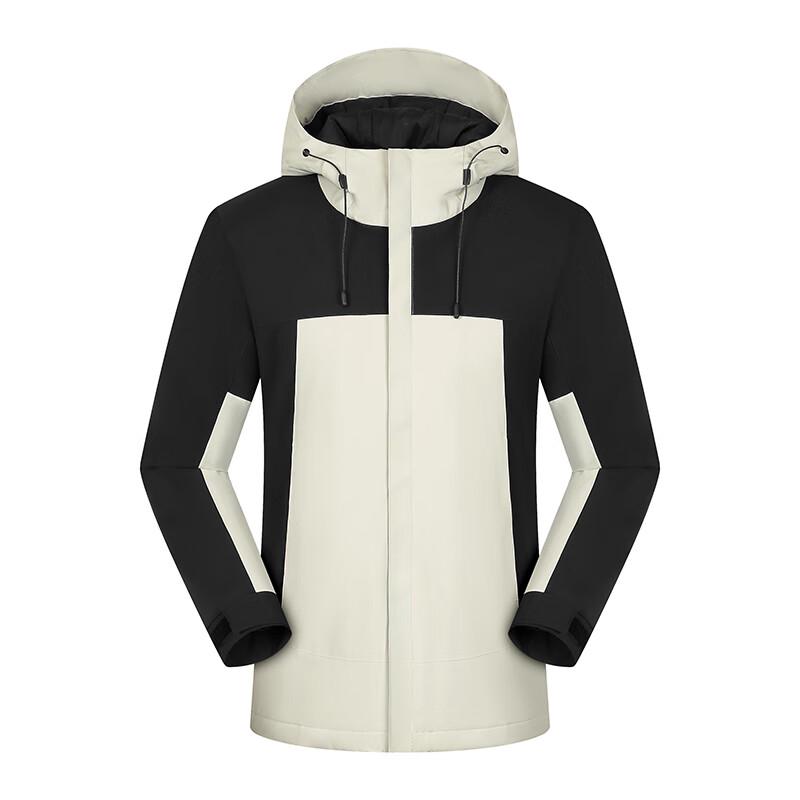Unisex Padded Hooded Windbreaker Jacket S