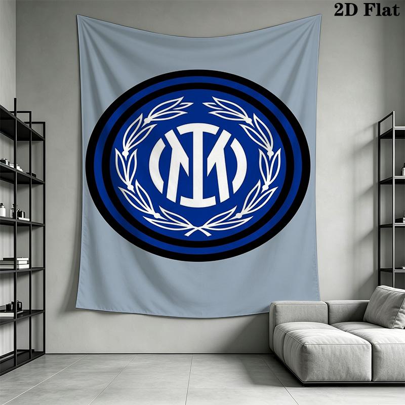 Inter Milan Abstract Artwork Threepiece Set 1 Duvet Cover 2 Pillowcase Without Core Christmas Birthday Gift Duvet Cover And Pillowcase