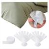 4/8/16PCS Four Corner Fixed Quilt Cover Ties Flat Rope Binding Duvet Cover Straps  Home Use