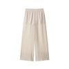 Kaslead New Women clothes Western Style Wrinkle Translucent Shirts Casual Pants 3897106 3897206