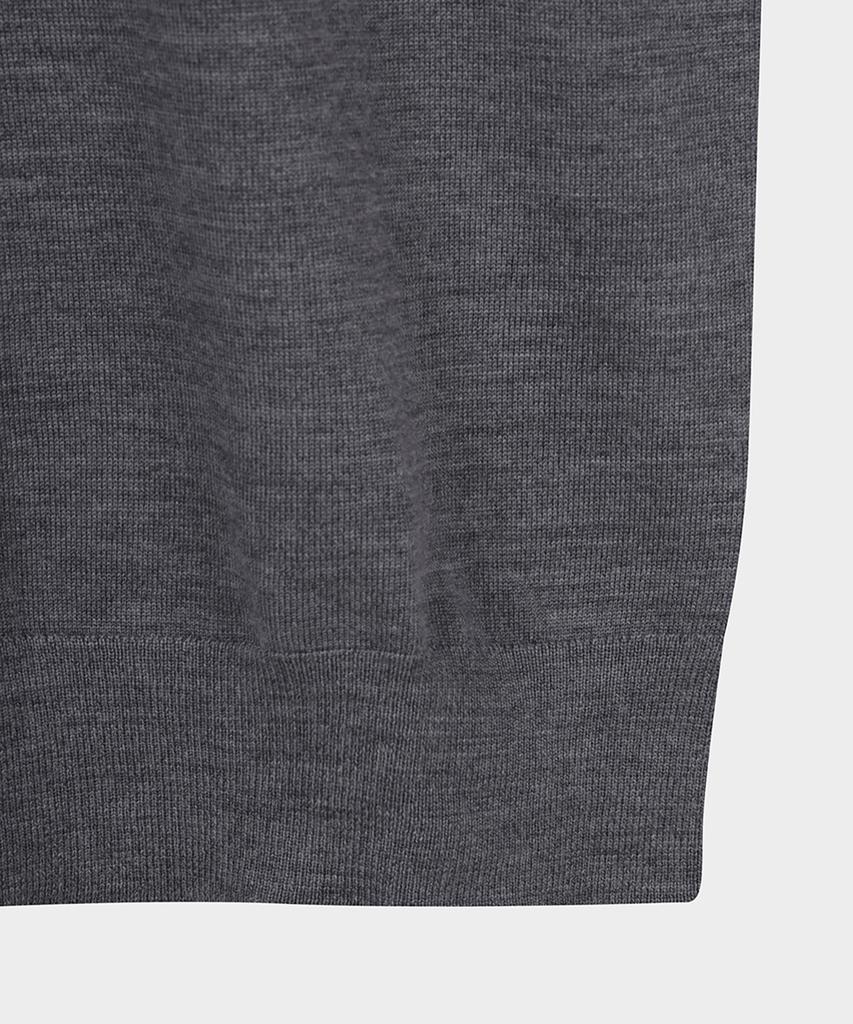 BROOKS BROTHERS Merino Wool Turtleneck Sweater (Grey) (Bbwumf4335Wew)