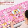 Grand Livre Calme Magnétique pour Enfants – Jouet à Coller Fait Main DIY pour Filles