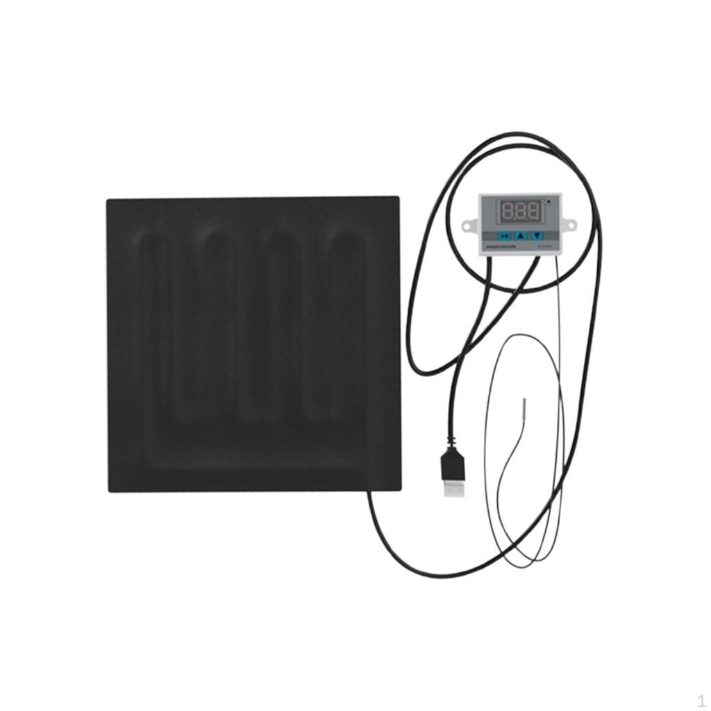 Digital Thermostat Controlled Heating Pad for Reptiles, Ideal Geckos and Frogs