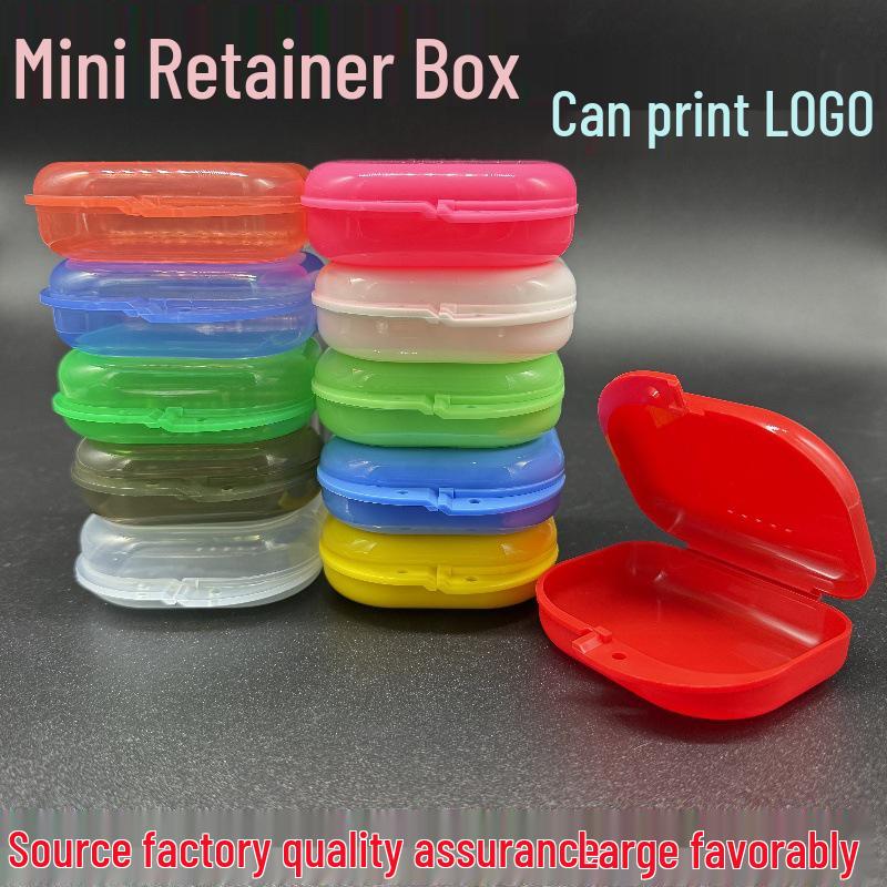 Dental Tooth Storage and Retainer Box - Small/Medium, Invisible Orthodontic Aligner Case, PP Material
