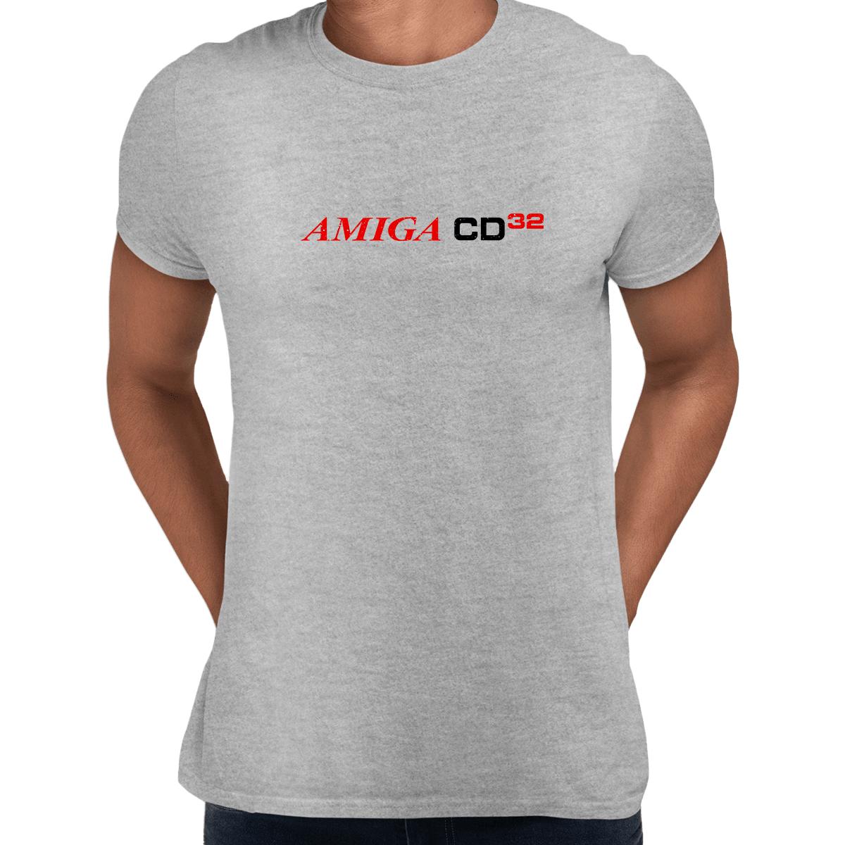 

Amiga CD 32 Retro Game Console Arcade Unisex T-Shirts OLD SKOOL Tops S серый