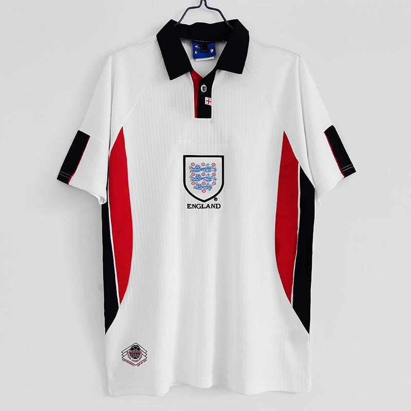 1996 seizoen 01 Engeland retro thuis- en uitshirt