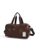 Men's Lightweight Water-Repellent PU Travel Bag for Gym, Yoga, and Sports