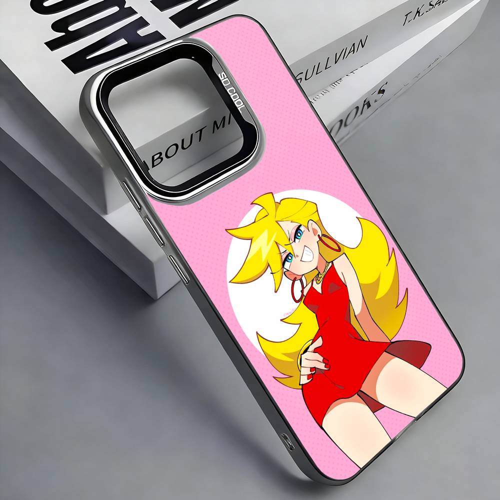 

New PANTY STOCKING Phone Case For iPhone 17,16,15,14,13,12,11 Plus,Pro Max,Colored Silver Phone Case iPhone14