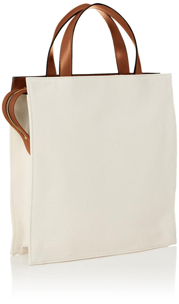 Tote Bag SHMP0068Q0P2994 STONE [Marni] Women's WHITE/MOCA [product]