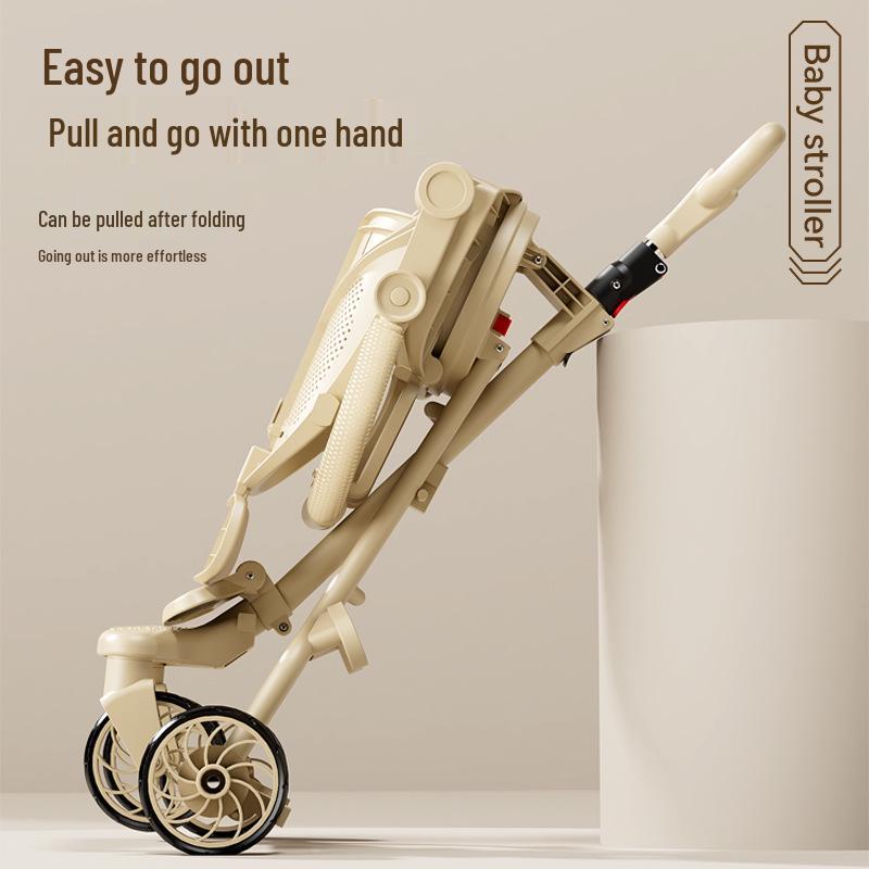Baby Stroller: Lightweight, Reversible & Foldable Design