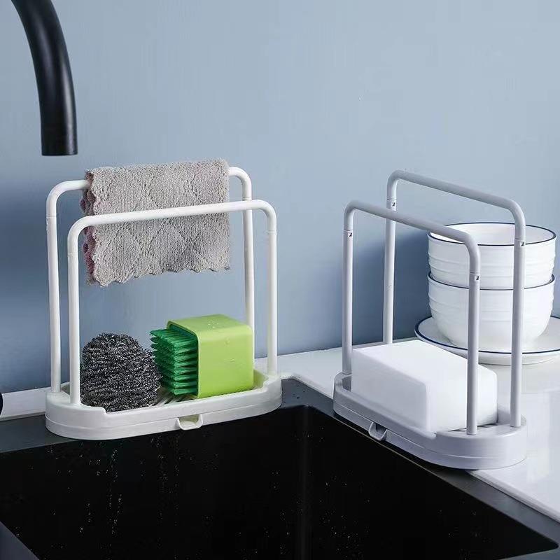Detachable Kitchen Towel Holder Storage Rack Shelf for Bathroom  Sink Accessories Under Sink Organizer SNJ006