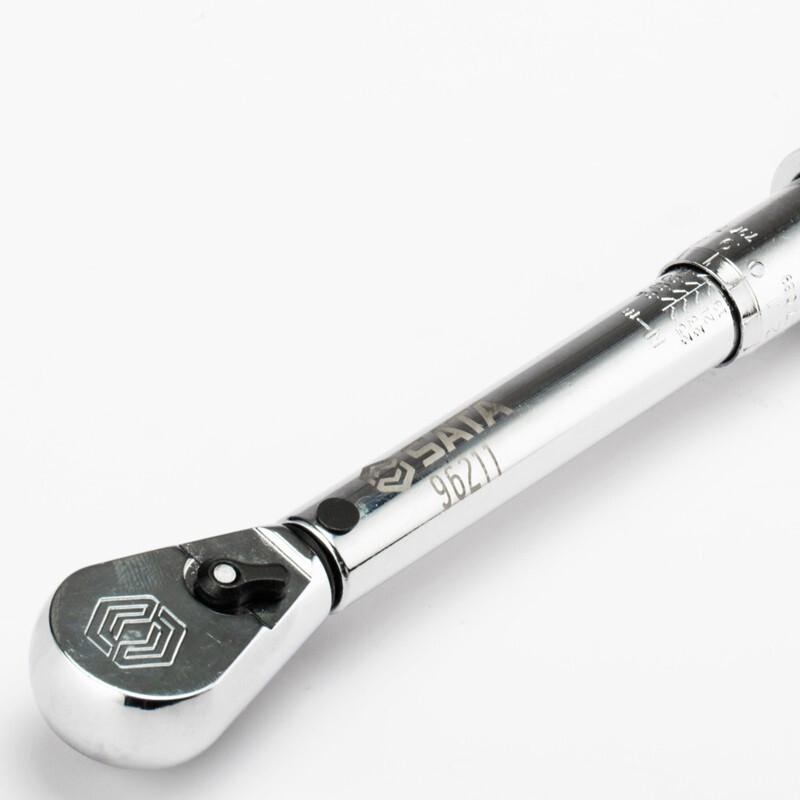 SATA 96211 1/4 inch Adjustable Preset Torque Wrench