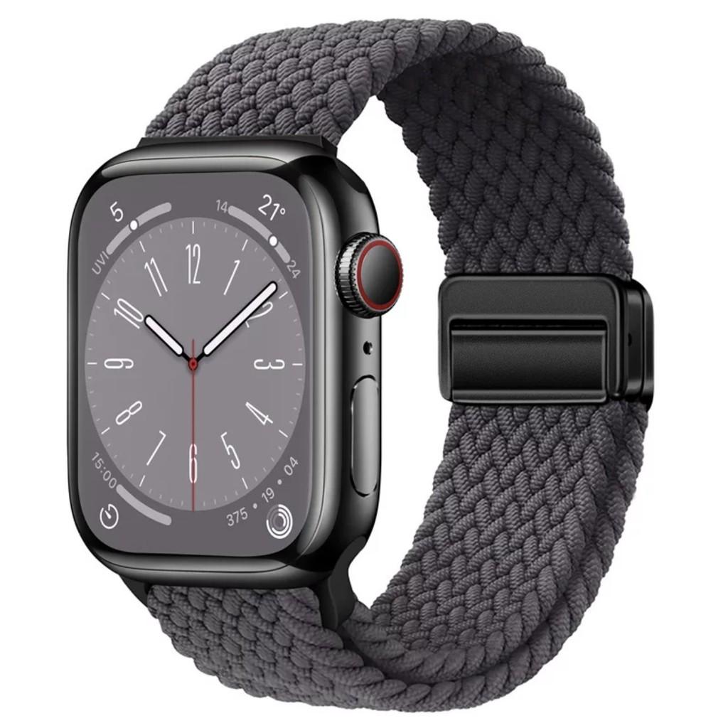 Cinturino in Tessuto di Nylon Multicolore per Apple Watch 46mm 42mm 44mm 40mm 45mm 49mm 41mm iWatch Serie Ultra 3 SE 3 11 10 9 8 7 6