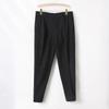 Men's Summer Cuffed Cropped Casual Pants with Drape Fit, Velcro Waistband, and Suit-Style Design