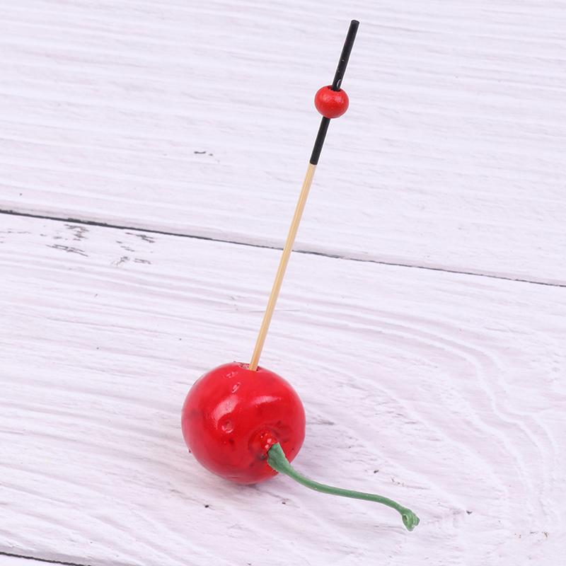 100 Stück 12 cm Herz Bambusspieß Buffet Cupcake Obstgabel Party Dessert Salatspieß Cocktailspieß für Hochzeitsdeko
